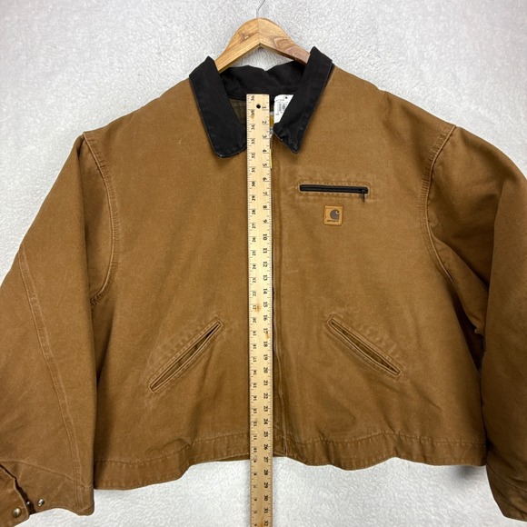 Carhartt Detroit Jacket Blanket Lined Mens 5XL J97 BRN Brown NWT NOS - Picture 8 of 16